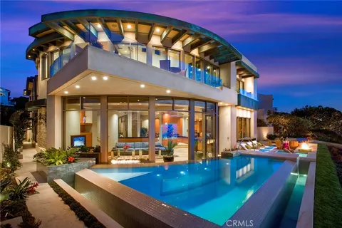 a view of a house with a swimming pool