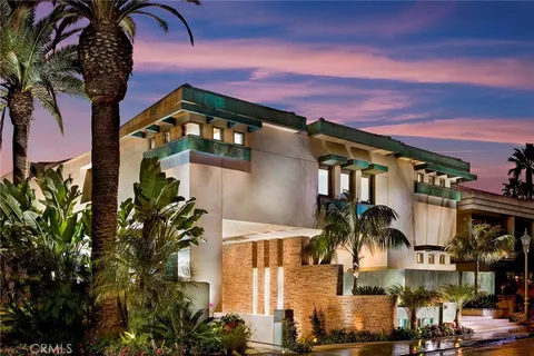 a front view of a multi story residential apartment building