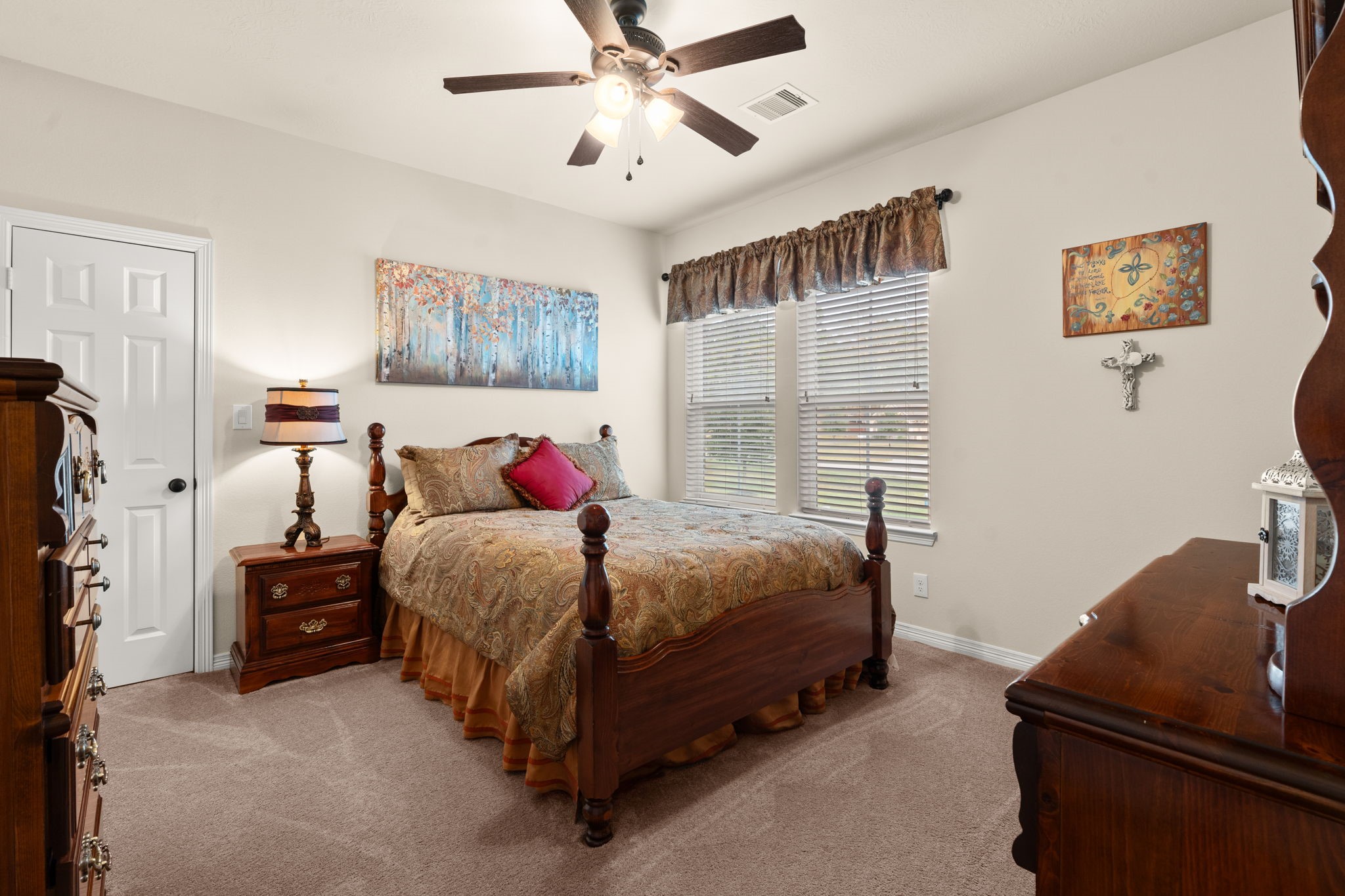 28503 Riverside Crest Lane Houston, TX 77336 - Photo 37 of 50 Fourth bedroom 13' x 12 (all bedrooms have walk-in closets).