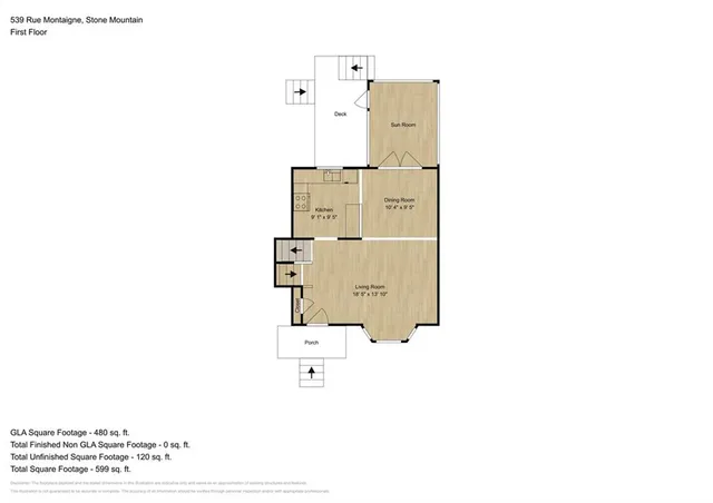 $305,000 | 539 Rue Montaigne, Stone Mountain, GA 30083