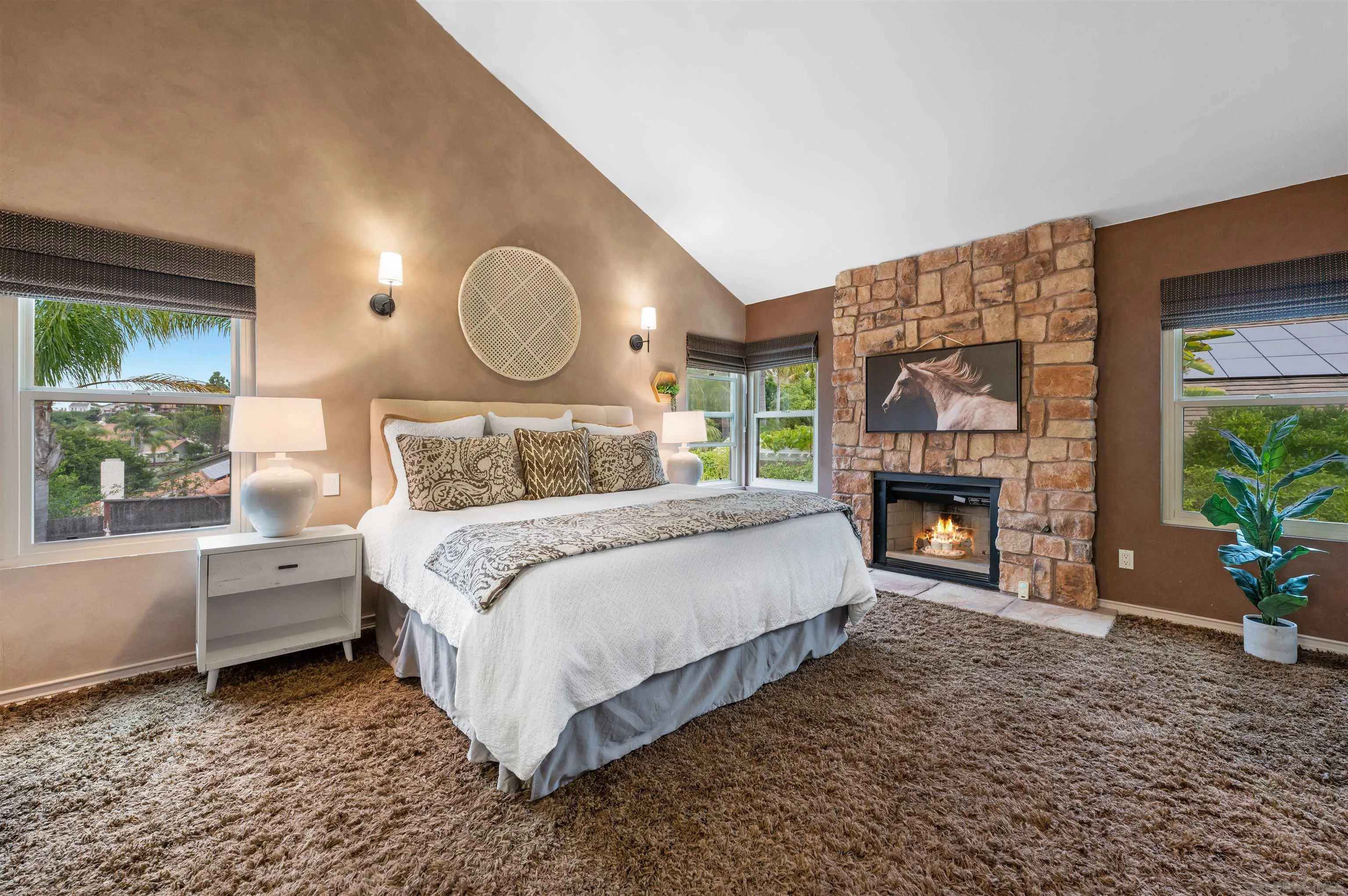 2312 Marca Place Carlsbad, CA 92009 - Photo 29 of 56 a bed sitting in a spacious bedroom next to a window