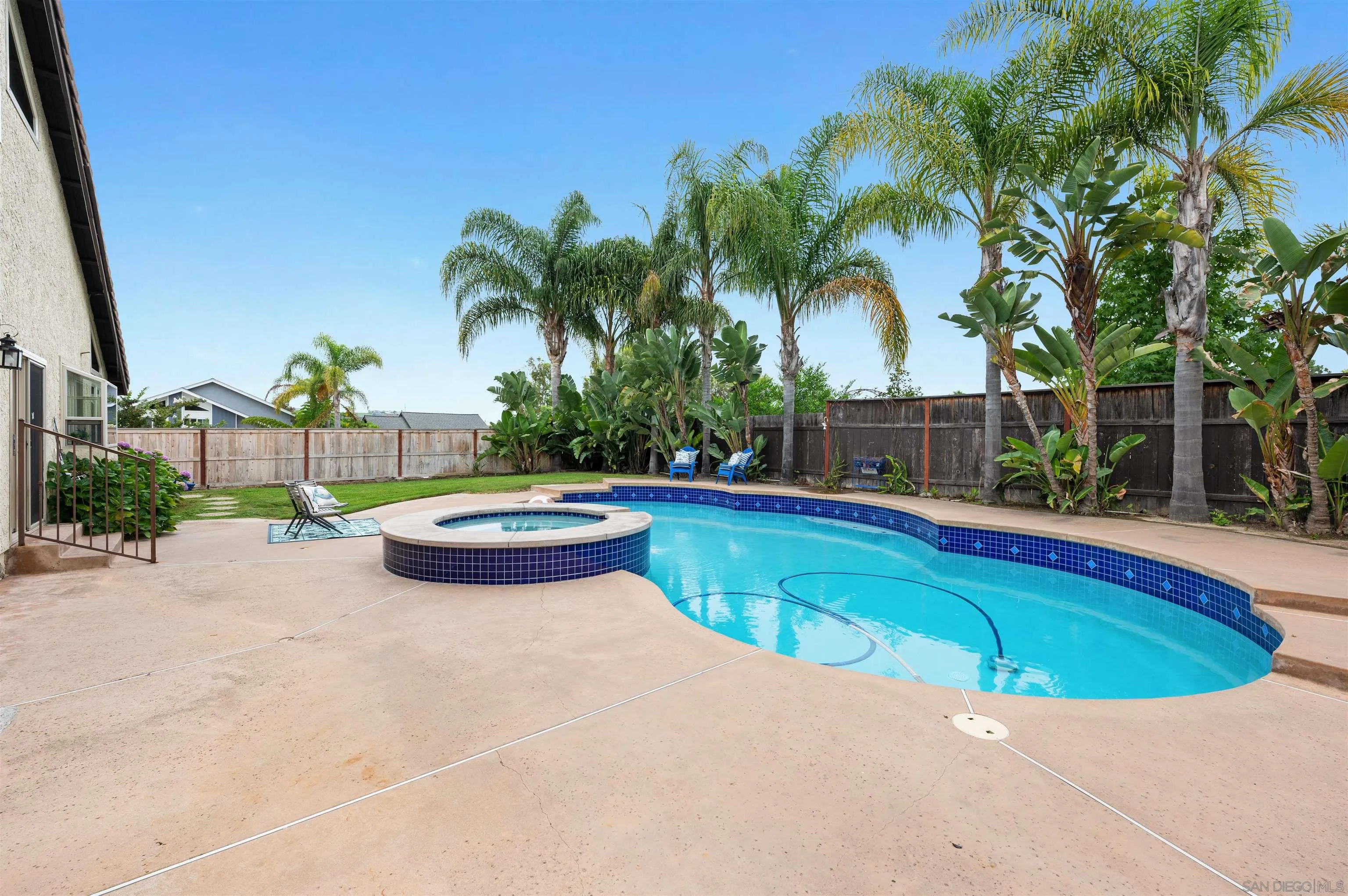 2312 Marca Place Carlsbad, CA 92009 - Photo 37 of 56 a view of a swimming pool with a patio