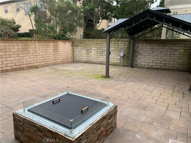 a view of a roof deck