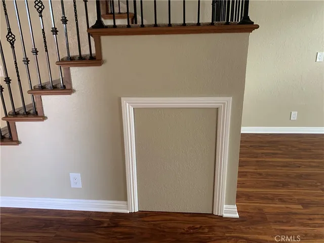 a view of front door