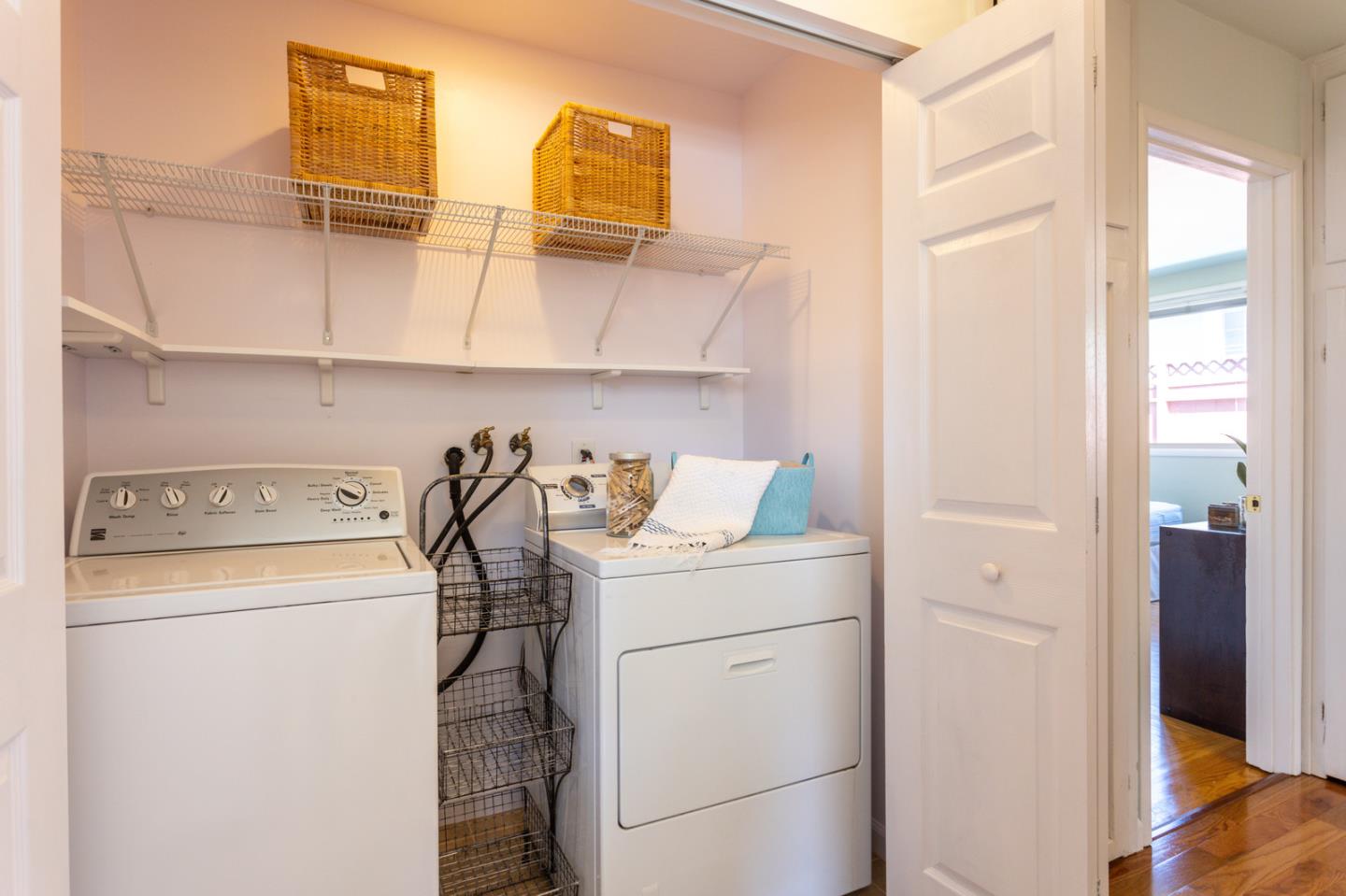932 Crespi Drive Pacifica, CA 94044 - Photo 11 of 26 a utility room with dryer and washer