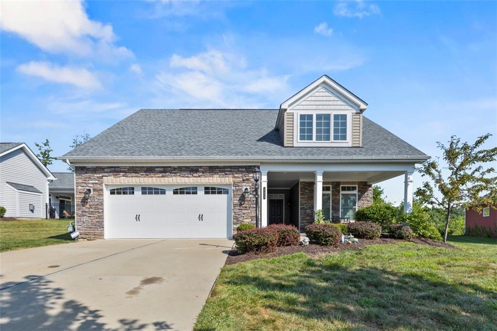 225 Brookside Drive Cranberry Township, PA 16066 - Photo 1 of 34 front view of a house with a yard