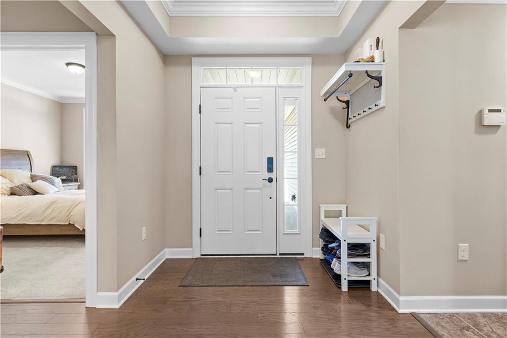 225 Brookside Drive Cranberry Township, PA 16066 - Photo 20 of 34 a view of livingroom with furniture and wooden floor
