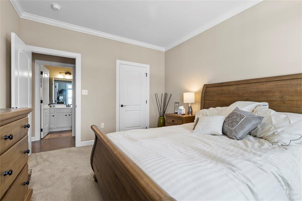 225 Brookside Drive Cranberry Township, PA 16066 - Photo 23 of 34 a bedroom with a bed and a dresser