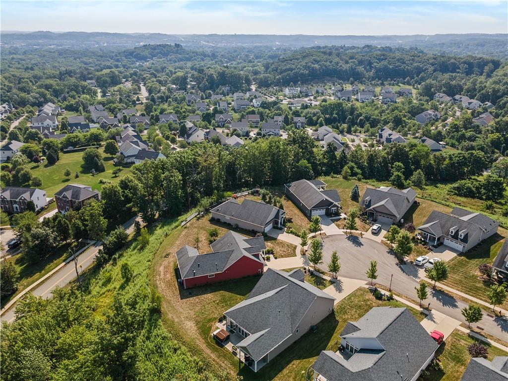 225 Brookside Drive Cranberry Township, PA 16066 - Photo 33 of 34 an aerial view of residential houses with outdoor space