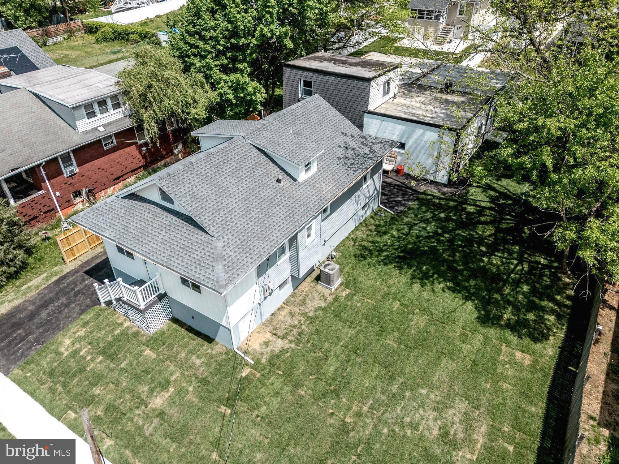 27 Cherry Avenue Maple Shade, NJ 08052 - Photo 48 of 50 an aerial view of a house with a yard and garage