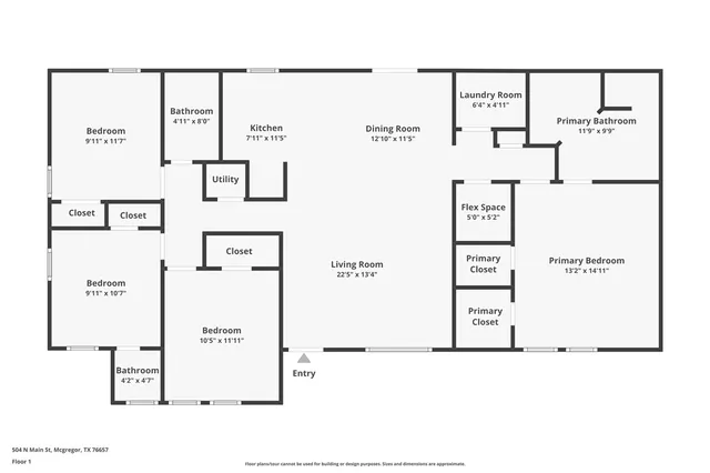 $329,000 | 504 North Main Street, McGregor, TX 76657
