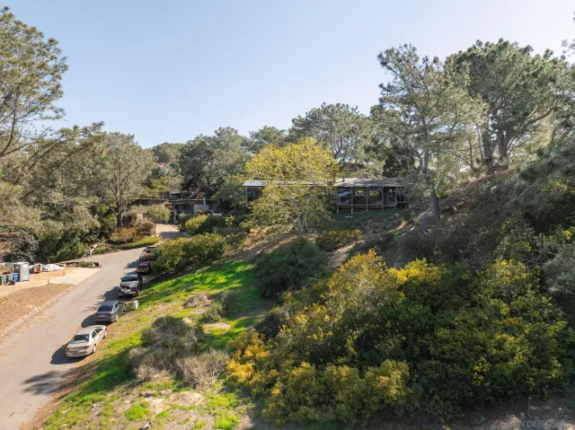 a view of outdoor space with mountain view