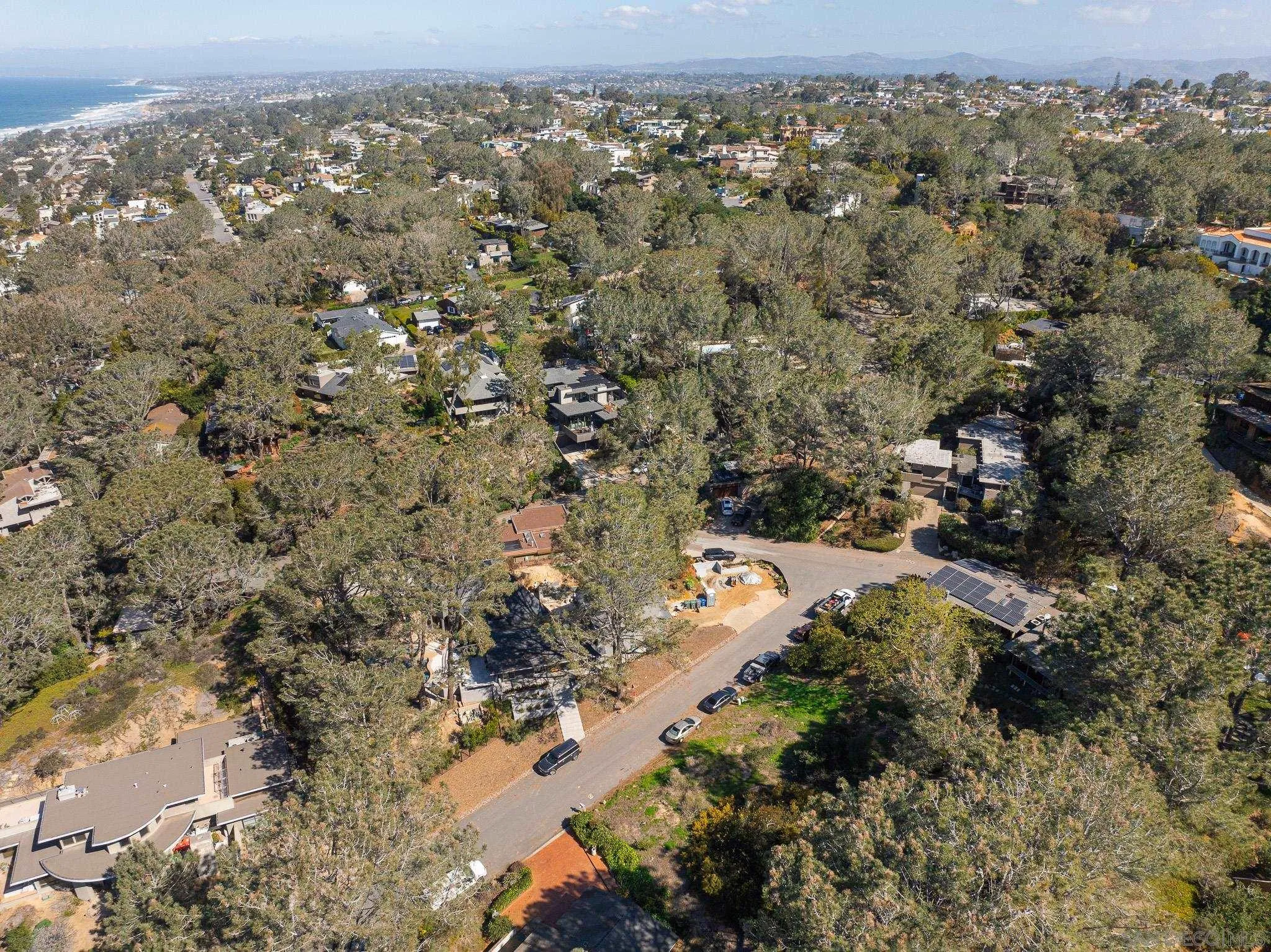 0 Hidden Pines Road Del Mar, CA 92014 - Photo 28 of 37 an aerial view of house with yard and mountain in back