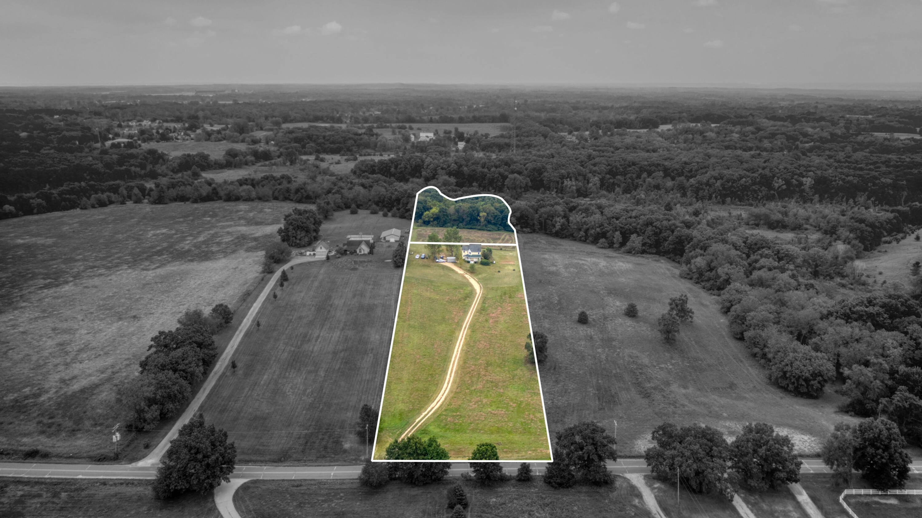 8075 Riverside Road Brooklyn, MI 49230 - Photo 7 of 49 DJI_0565S Lines
