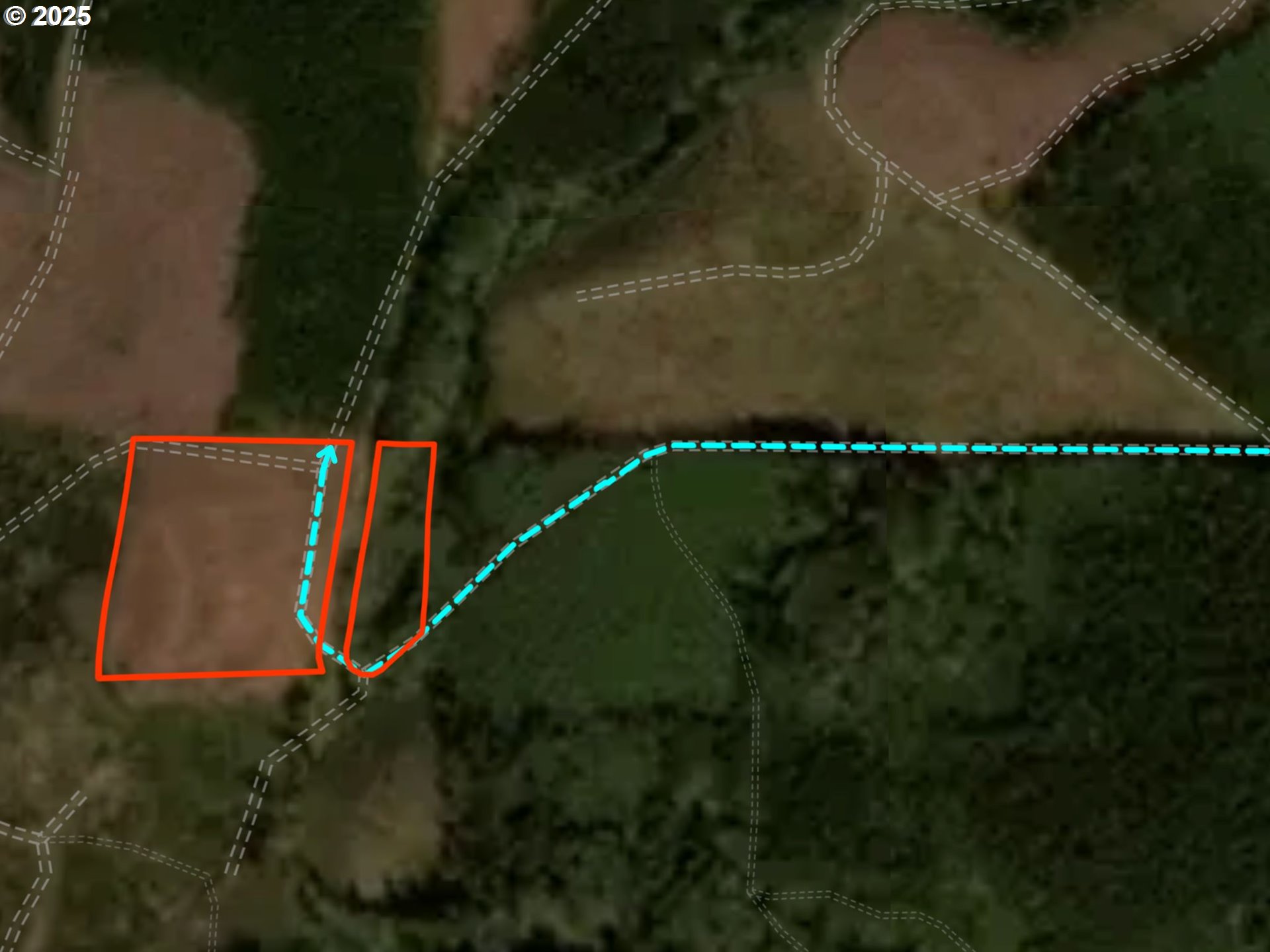 73000 Clatskanie Heights Road Clatskanie, OR 97016 - Photo 20 of 28 an aerial view of a house with a yard and lake view