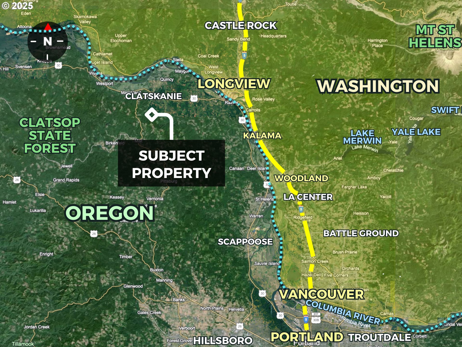 73000 Clatskanie Heights Road Clatskanie, OR 97016 - Photo 7 of 28 a sign of golf club on a wall