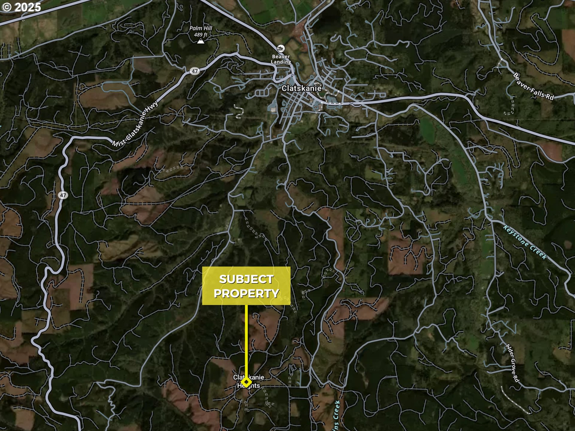 73000 Clatskanie Heights Road Clatskanie, OR 97016 - Photo 8 of 28 a sign that is on a tree