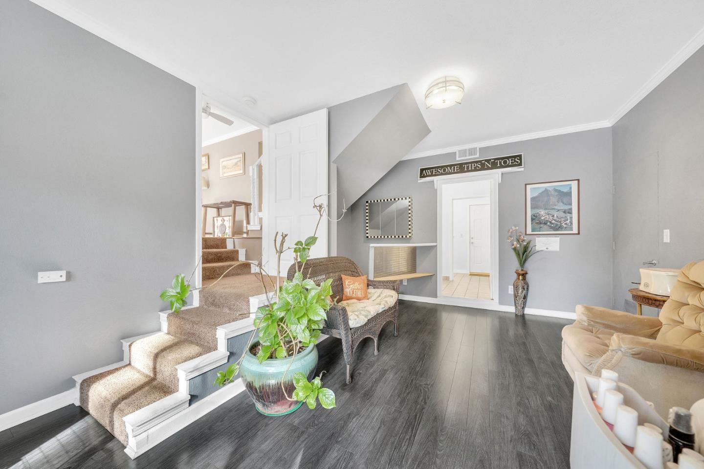 26161 Sugar Pine Drive Pioneer, CA 95666 - Photo 47 of 57 a living room with furniture and a potted plant