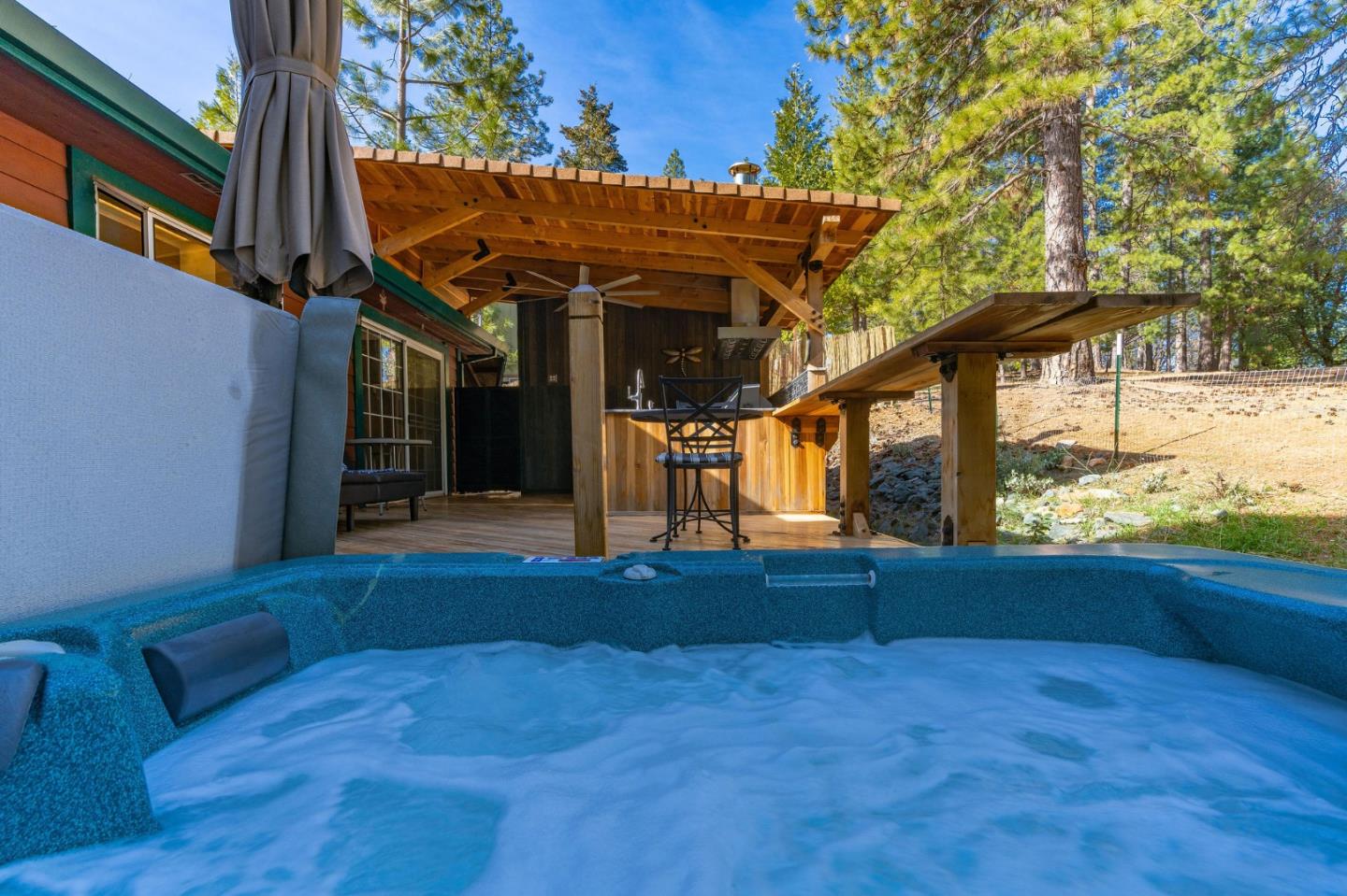 26161 Sugar Pine Drive Pioneer, CA 95666 - Photo 55 of 57 a view of a house with a yard