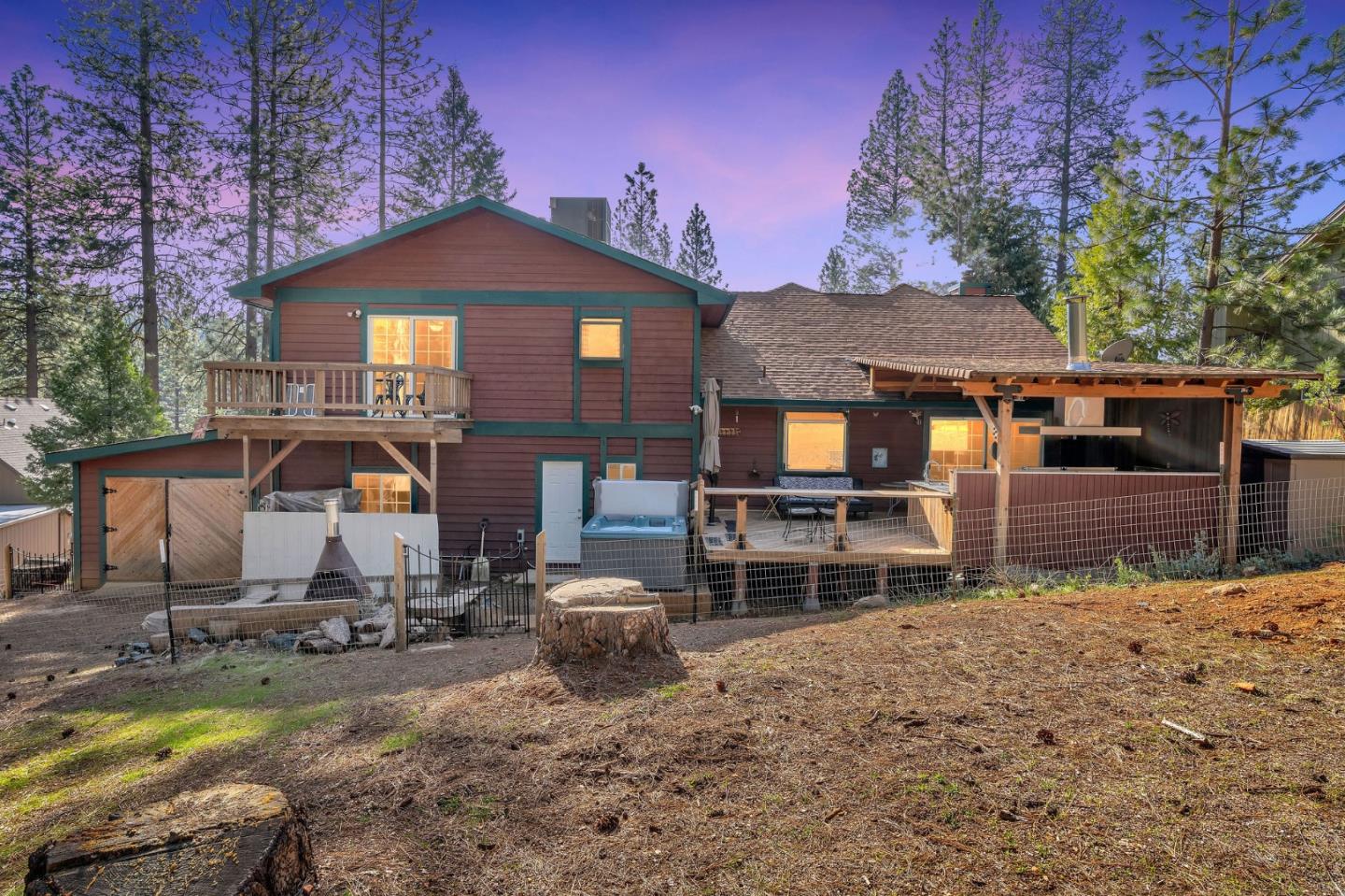 26161 Sugar Pine Drive Pioneer, CA 95666 - Photo 57 of 57 a front view of a house with garden
