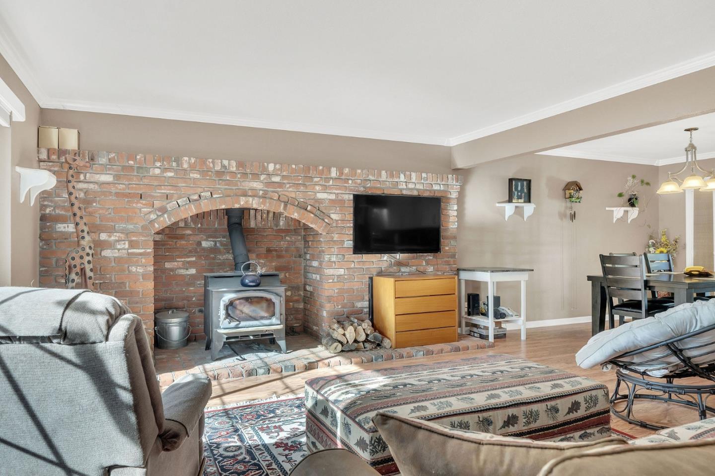 26161 Sugar Pine Drive Pioneer, CA 95666 - Photo 6 of 57 a room with furniture and a flat screen tv