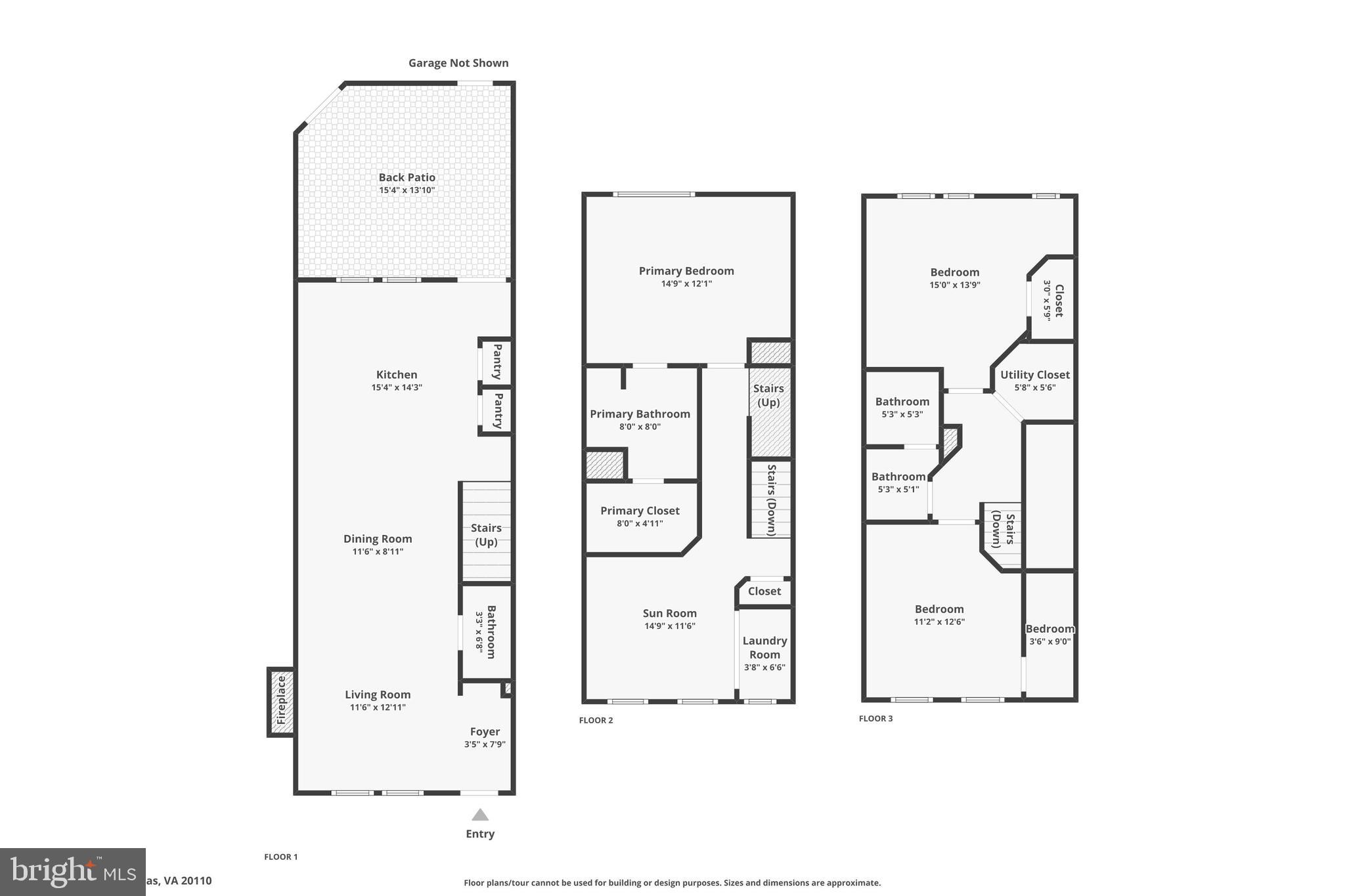 8934 Center Street Manassas, VA 20110 - Photo 33 of 33 Floorplan