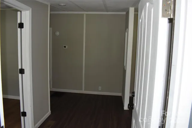 a view of closet area