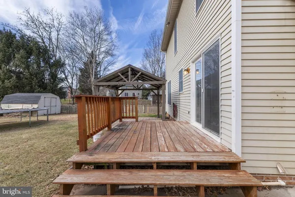 a building outdoor space with a car parked