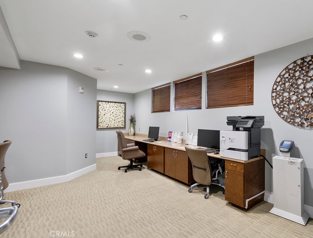 100 South Alameda Street, Unit 213 Los Angeles, CA 90012 - Photo 40 of 41 a workspace with furniture and window