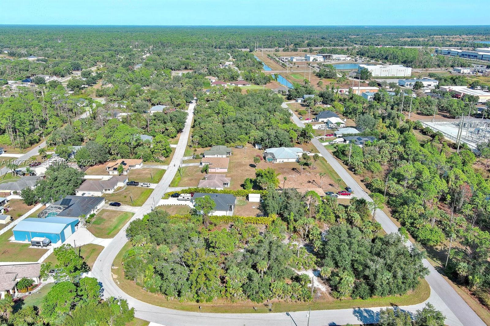 0 Santa Ana Road North Port, FL 34286 - Photo 13 of 21 an aerial view of residential house with outdoor space