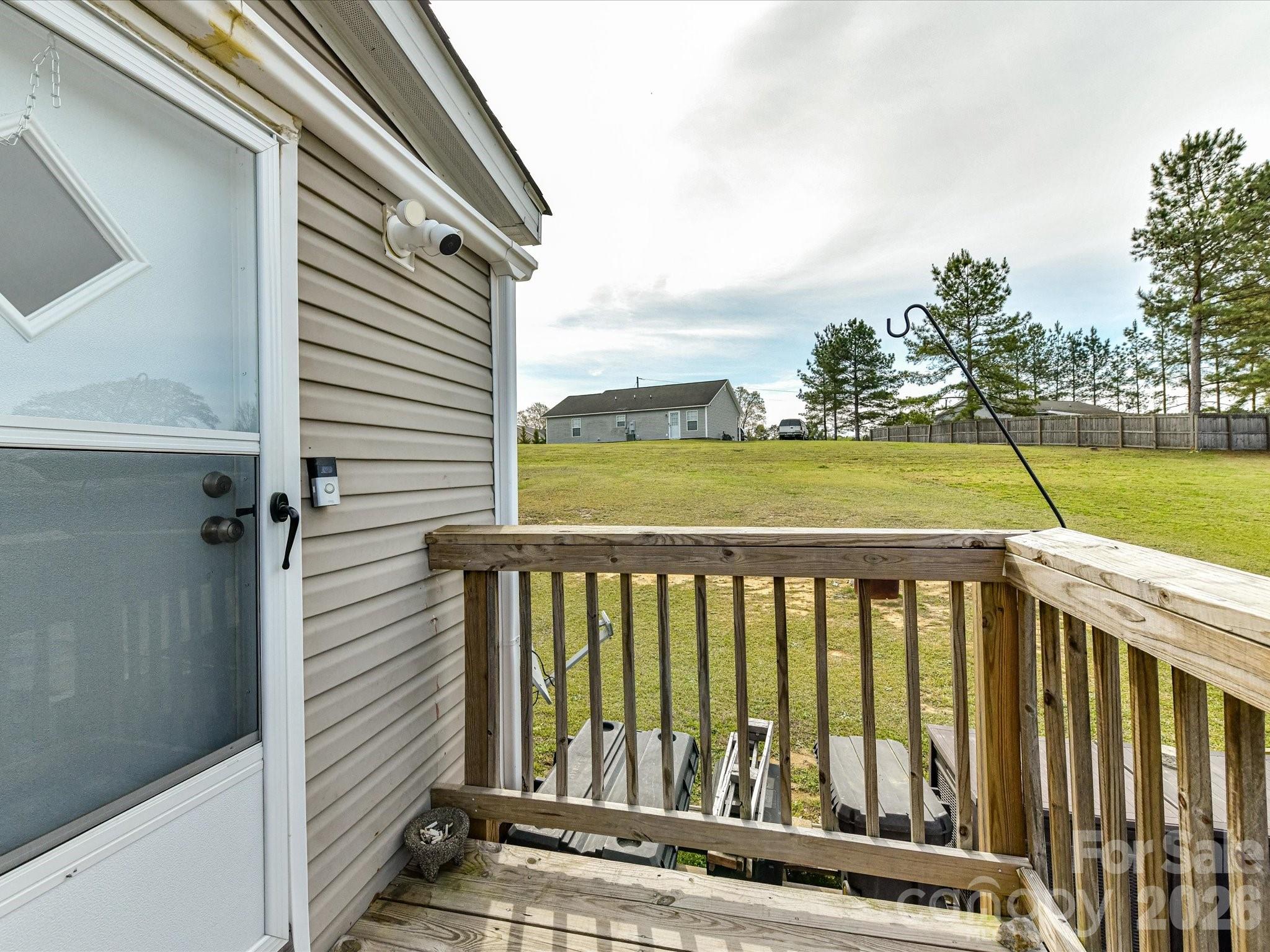 1565 Foxbrook Circle Lancaster, SC 29720 - Photo 27 of 28 a balcony with a yard
