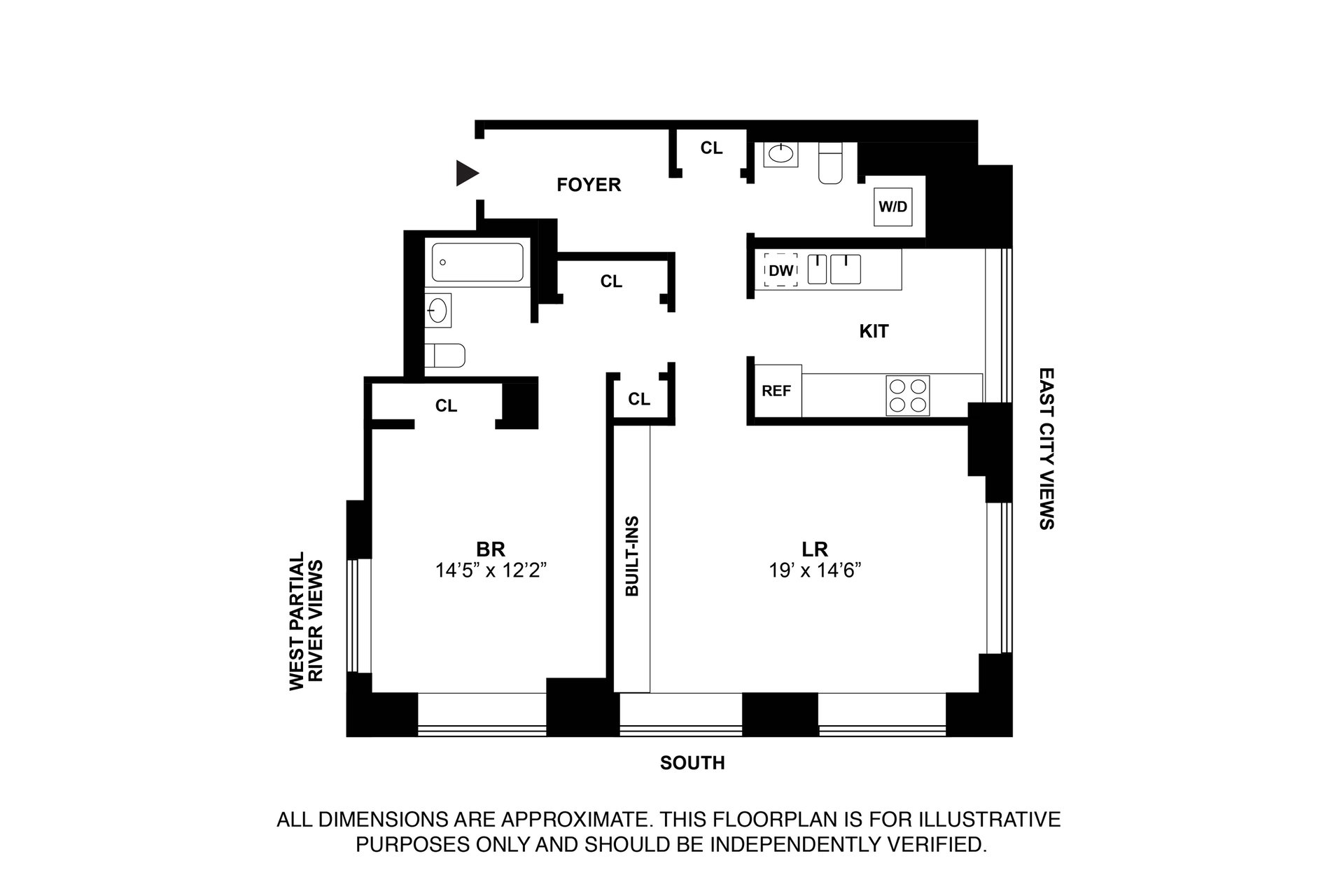 240 Riverside Boulevard, Unit 14F Manhattan, NY 10069 - Photo 16 of 16 Gallery Image 16