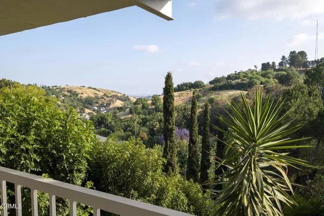 a view of balcony and patio