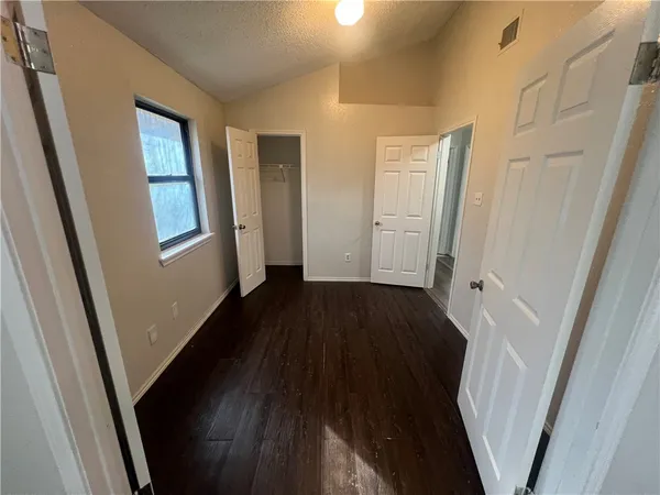 wooden floor in an empty room