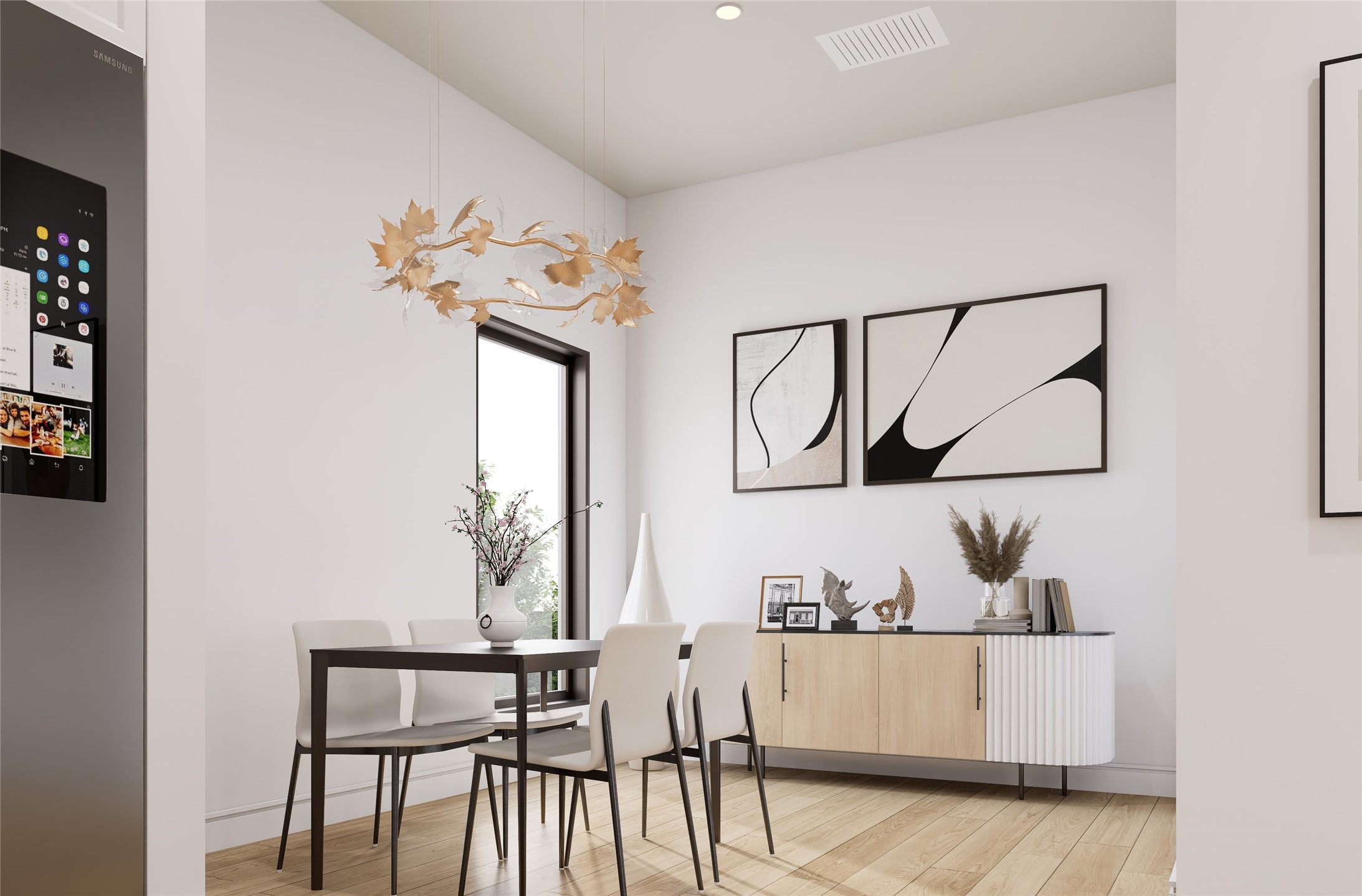 115 Milby Street Houston, TX 77003 - Photo 5 of 16 a view of hallway with furniture and a potted plant