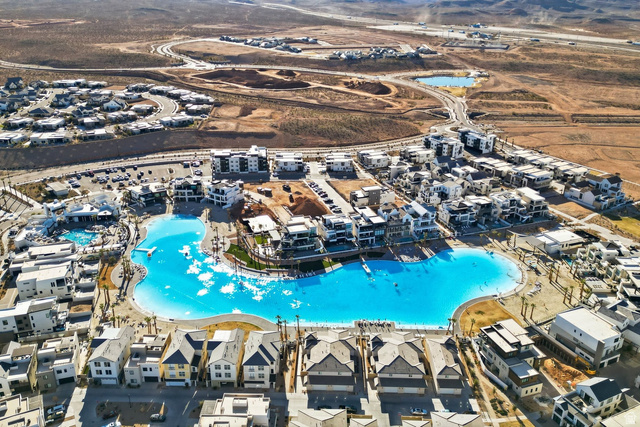 961 West Akoya Pearl Road, Unit 300 St. George, UT 84790 - Photo 55 of 60 Aerial view of property's location featuring a pool area