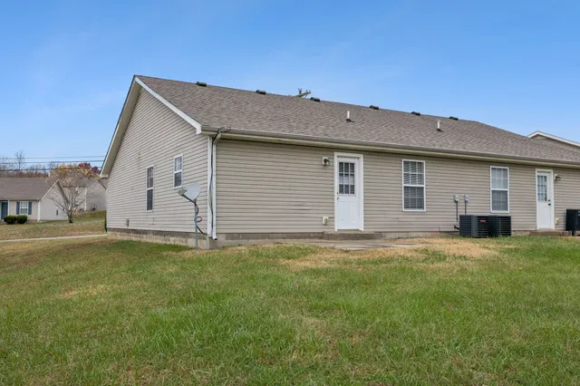 a house that has a backyard