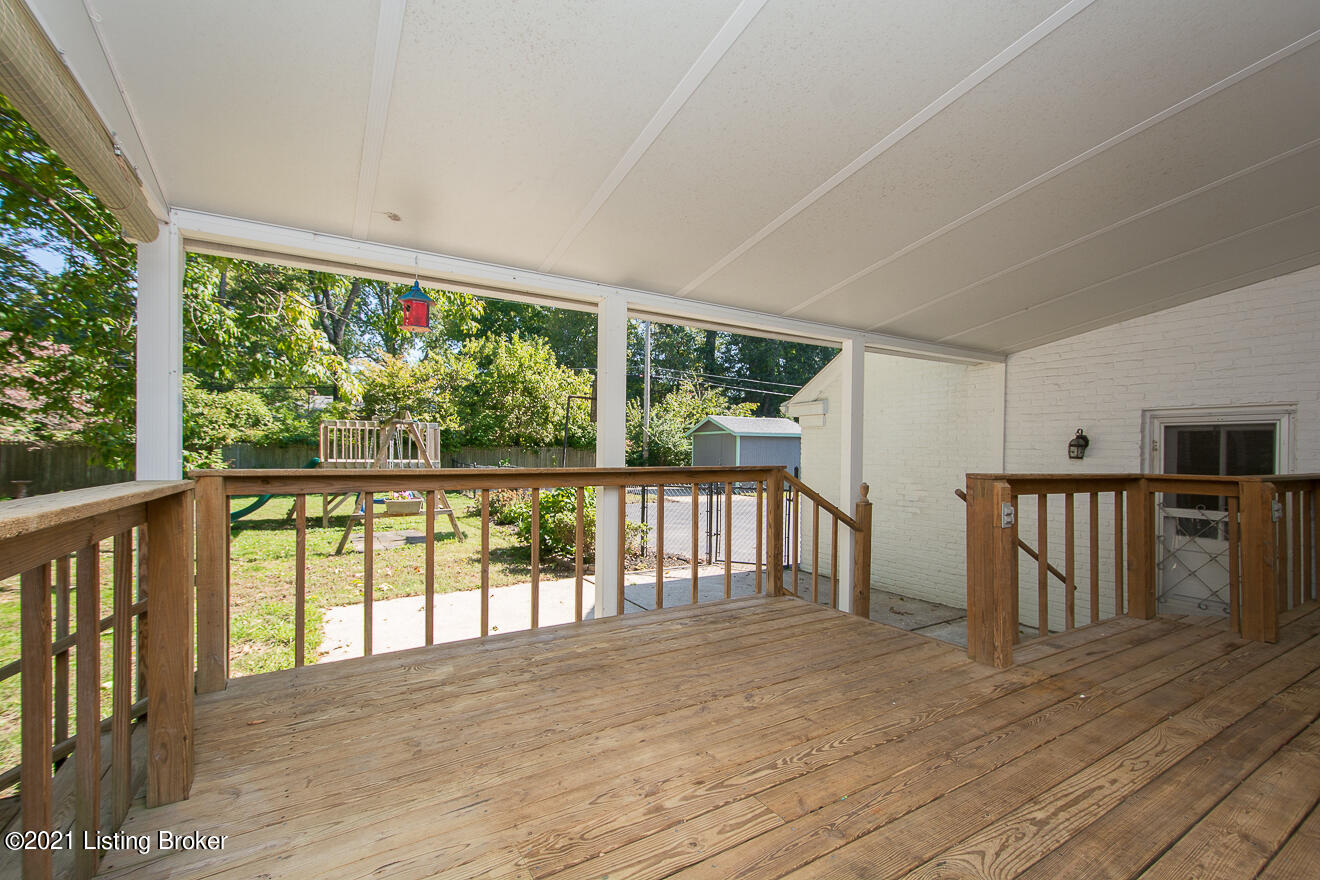 217 Woodcleft Road Louisville, KY 40222 - Photo 49 of 65 Covered Deck