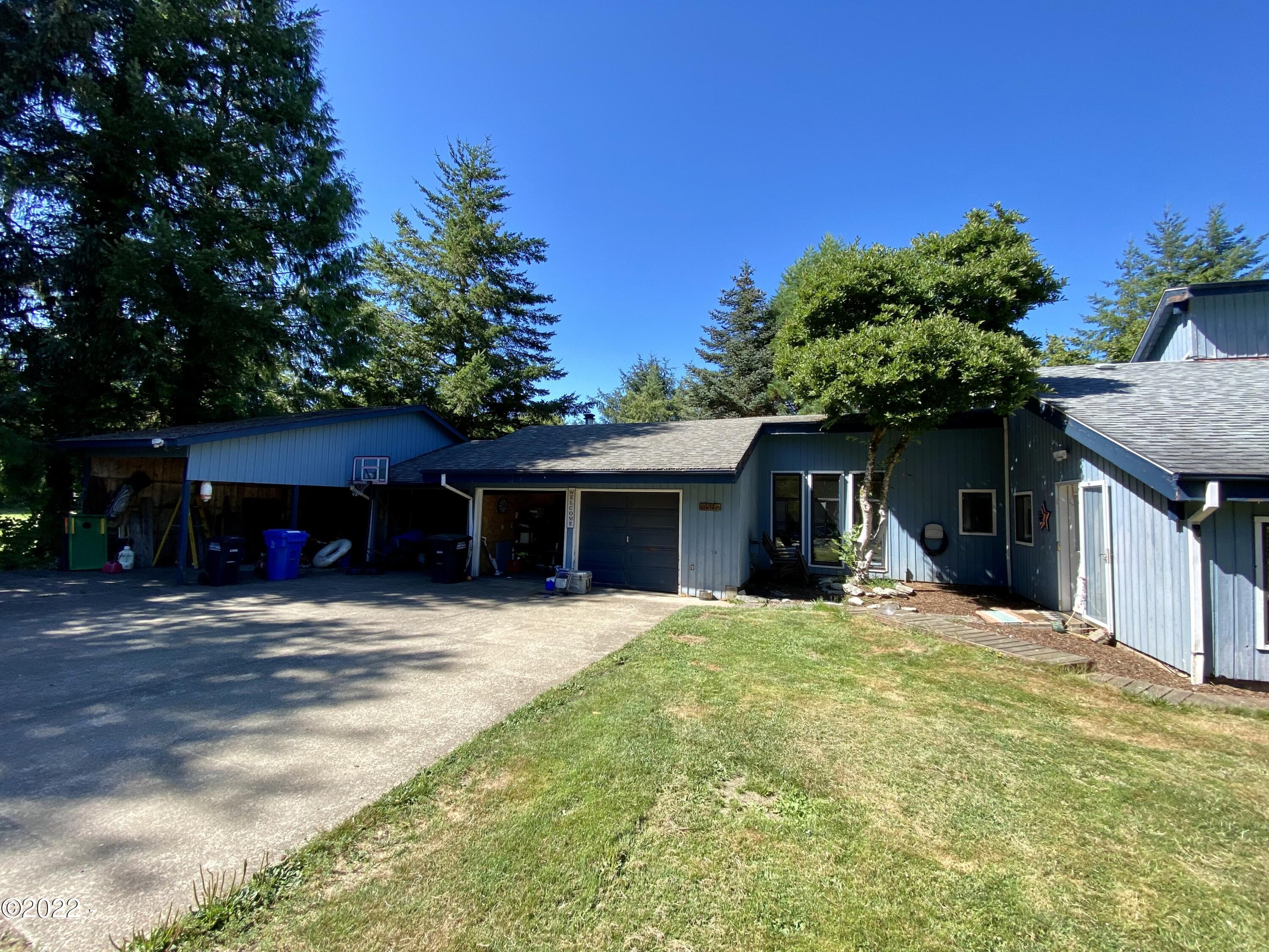2262 Old River Road Northeast Siletz, OR 97380 - Photo 2 of 18 Front Drive