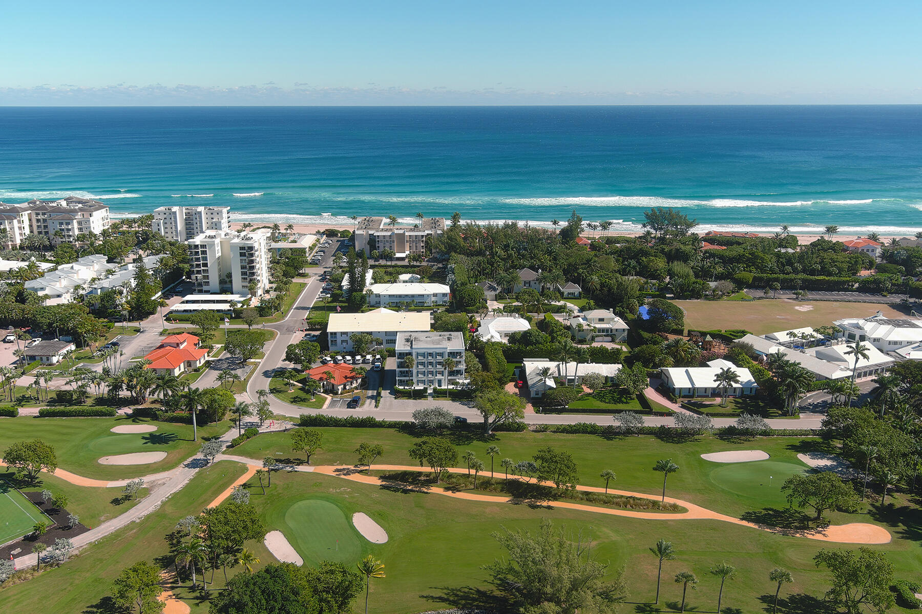 3883 Gulf Stream Road, Unit 1N Gulf Stream, FL 33483 - Photo 19 of 30 a view of an ocean and building