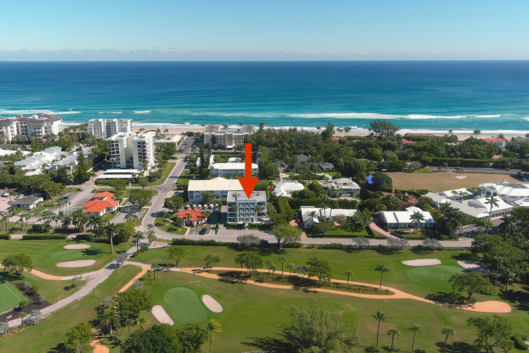 3883 Gulf Stream Road, Unit 1N Gulf Stream, FL 33483 - Photo 20 of 30 a view of an ocean and building