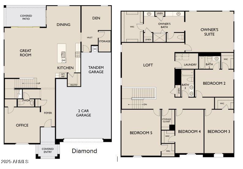 2683 Homesteaders Road San Tan Valley, AZ 85140 - Photo 2 of 13 Diamond - Right Garage - Center Slider