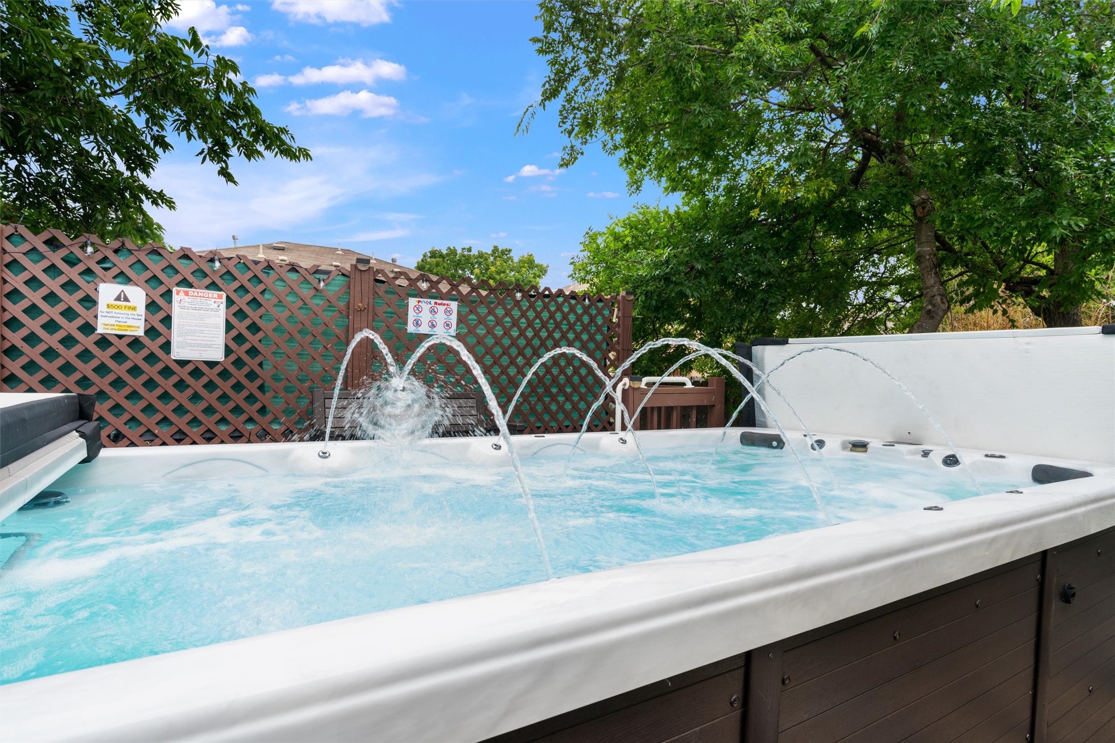512 Edwards Drive Round Rock, TX 78664 - Photo 30 of 34 14 foot heated swim spa with 29 jets and turbo swim-jets