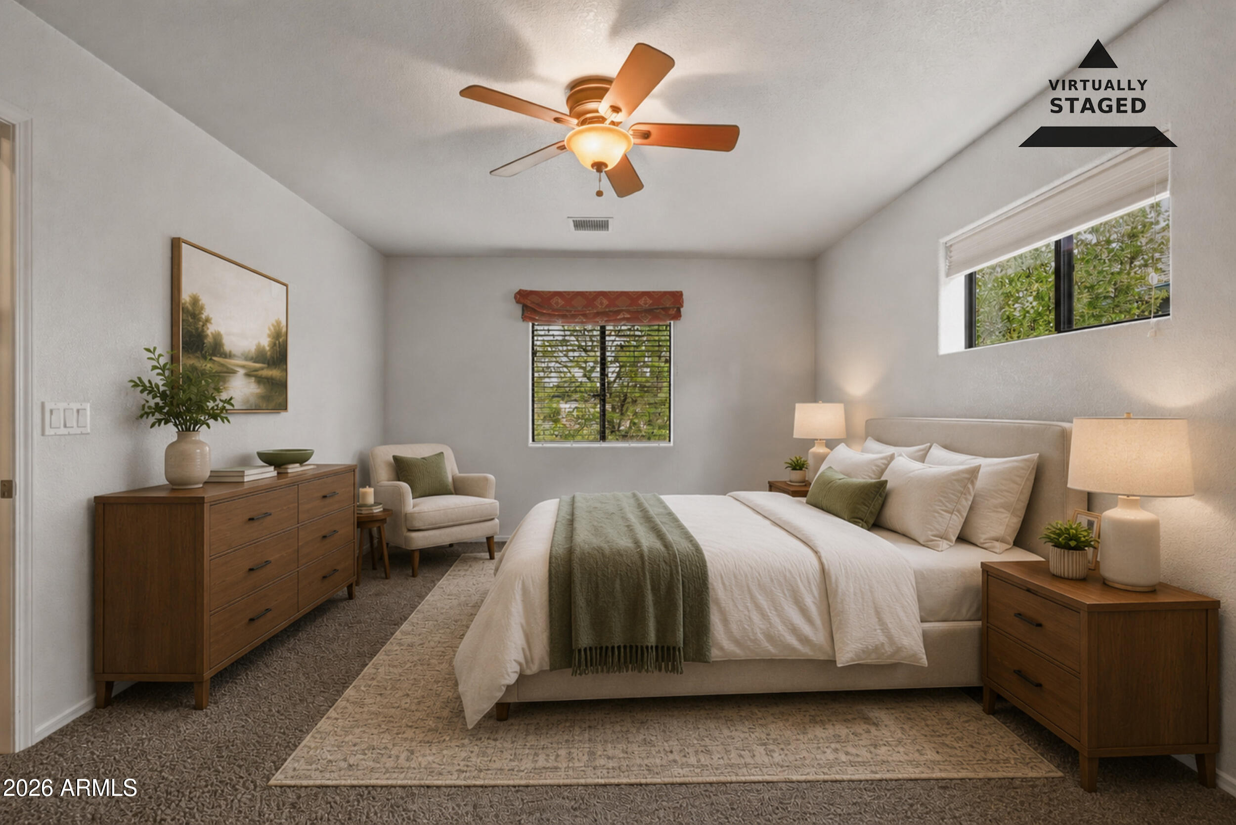 708 South Ridgeway Lane Payson, AZ 85541 - Photo 19 of 36 17 (virtually staged, primary bedroom) -