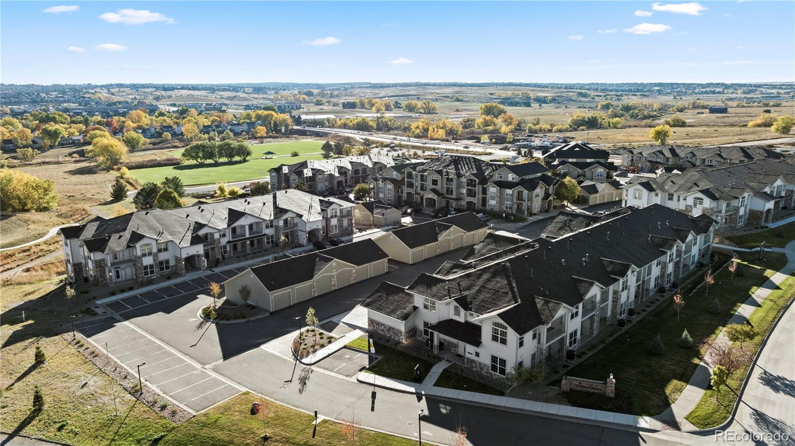 18645 Stroh Road, Unit 3 Parker, CO 80134 - Photo 32 of 32 an aerial view of a city with ocean view