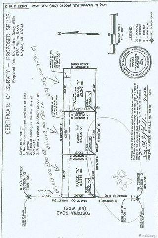 Par A Fostoria Road Fostoria, MI 48435 - Photo 1 of 1 survey