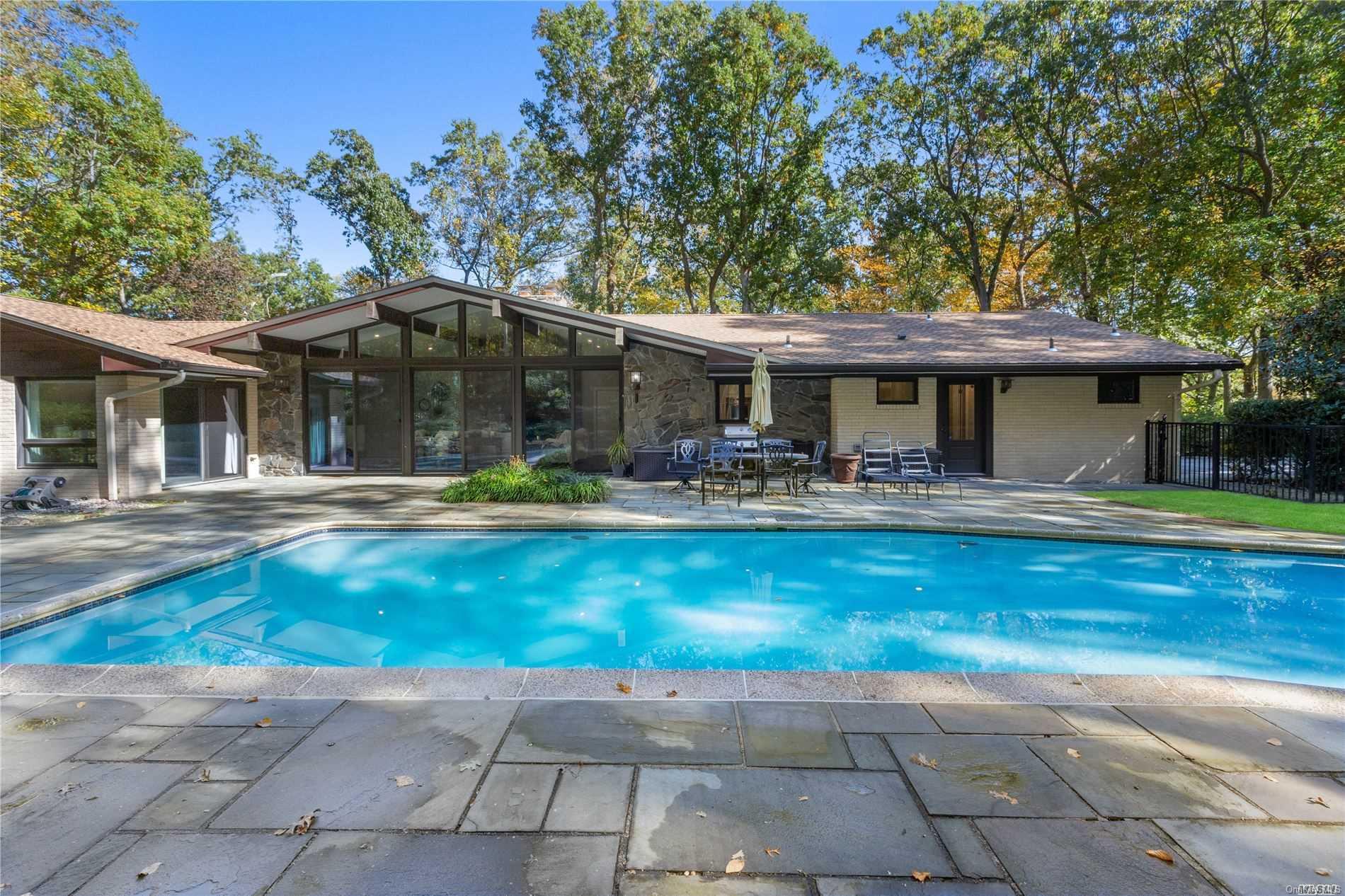 339 Ridge Lane Mill Neck, NY 11765 - Photo 1 of 1 Pool facing west