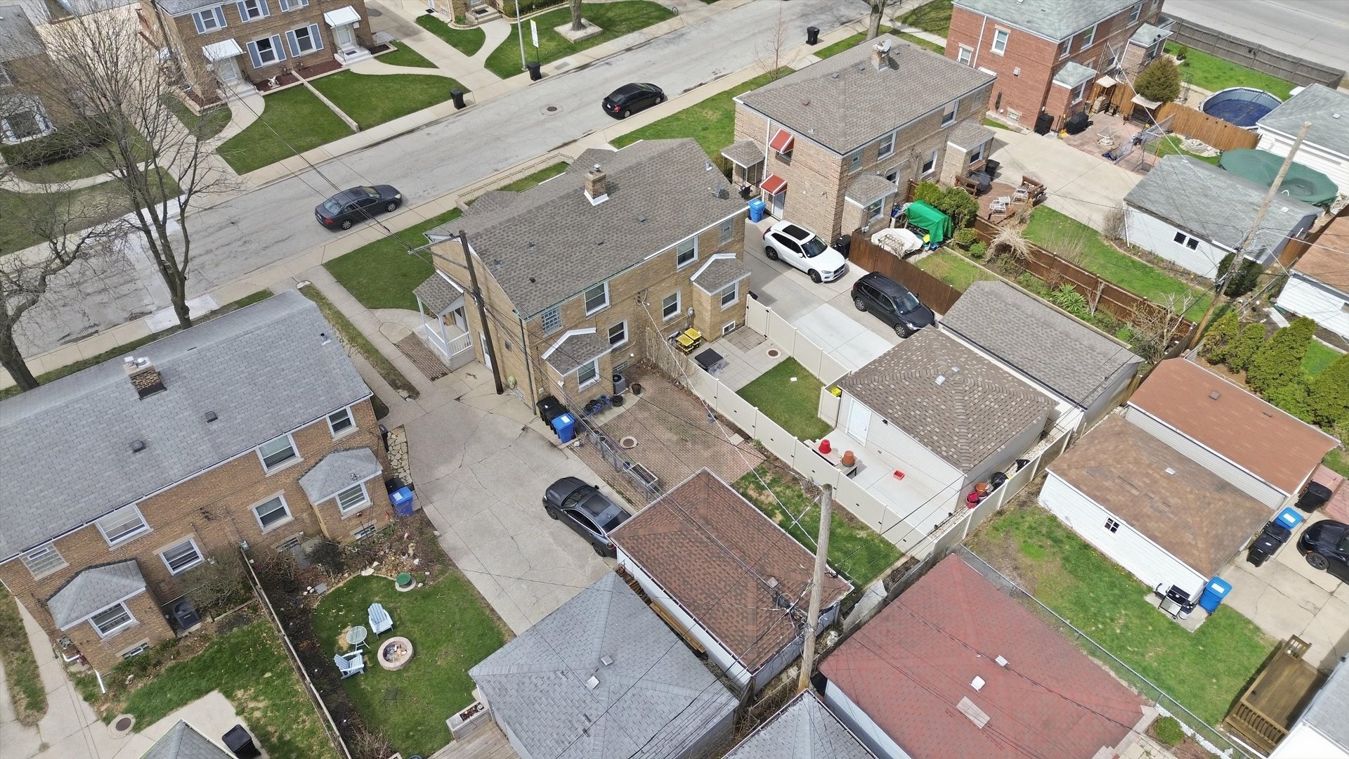 3941 North Mobile Avenue Chicago, IL 60634 - Photo 46 of 46 an aerial view of residential houses with outdoor space