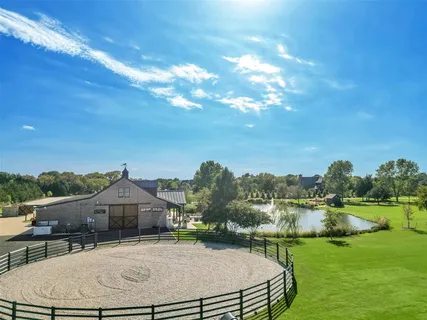 a house with river in front of it