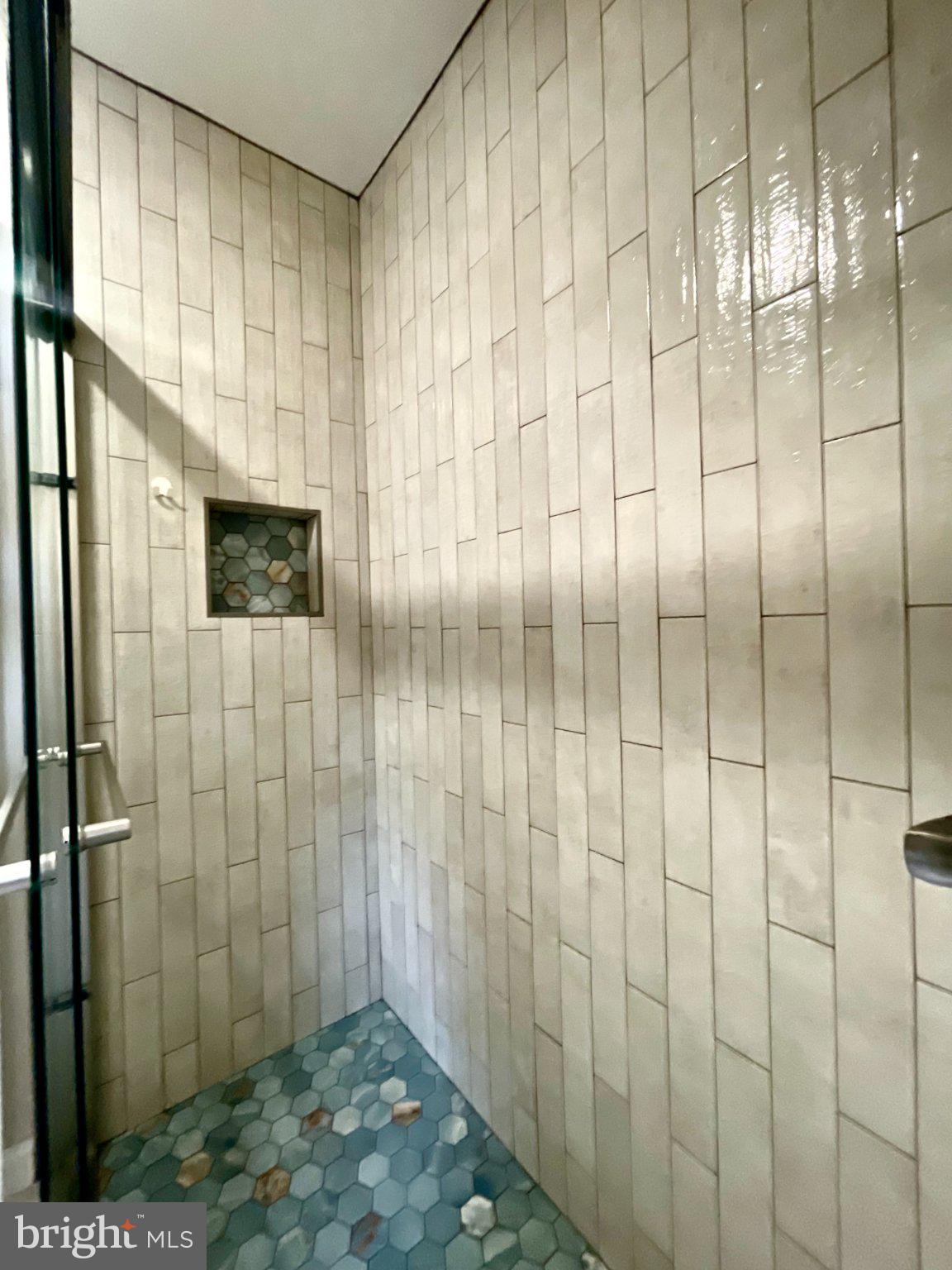 7925 Forest Path Way Springfield, VA 22153 - Photo 20 of 27 Primary bathroom with newly tiled shower